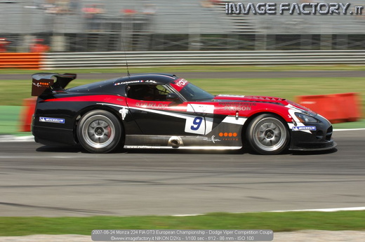 2007-06-24 Monza 224 FIA GT3 European Championship - Dodge Viper Competition Coupe